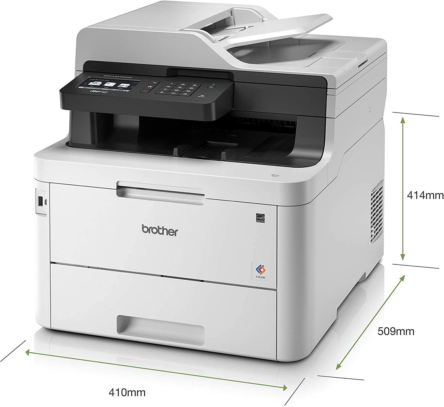 Brother MFC-L3770CDW Compact Digital Color All-in-One Printer